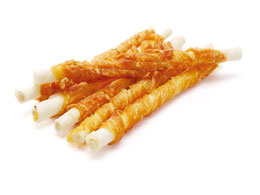 Chicken Wrap Bleached Twist Stick PL2024